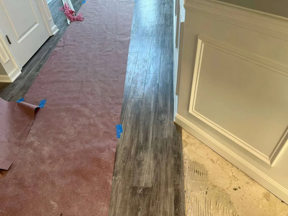 Completed marble shower restoration in Rancho Palos Verdes